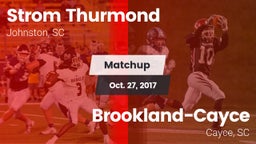 Matchup: Thurmond vs. Brookland-Cayce  2017
