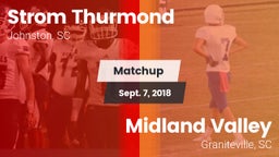 Matchup: Thurmond vs. Midland Valley  2018