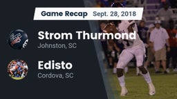 Recap: Strom Thurmond  vs. Edisto  2018