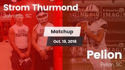 Matchup: Thurmond vs. Pelion  2018