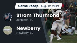 Recap: Strom Thurmond  vs. Newberry  2019