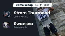 Recap: Strom Thurmond  vs. Swansea  2019