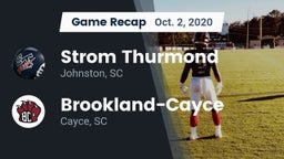 Recap: Strom Thurmond  vs. Brookland-Cayce  2020