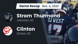 Recap: Strom Thurmond  vs. Clinton  2020