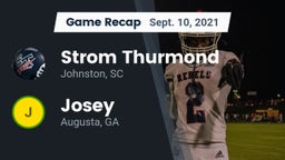 Recap: Strom Thurmond  vs. Josey  2021