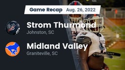 Recap: Strom Thurmond  vs. Midland Valley  2022