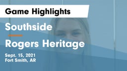 Southside  vs Rogers Heritage  Game Highlights - Sept. 15, 2021