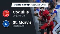 Recap: Coquille  vs. St. Mary's  2017