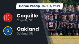 Recap: Coquille  vs. Oakland  2019