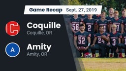 Recap: Coquille  vs. Amity  2019