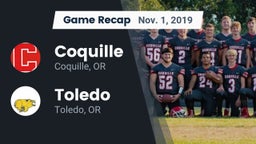 Recap: Coquille  vs. Toledo  2019