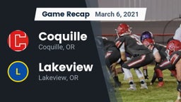 Recap: Coquille  vs. Lakeview  2021