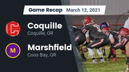 Recap: Coquille  vs. Marshfield  2021