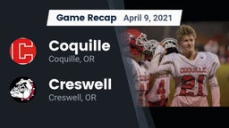 Recap: Coquille  vs. Creswell  2021