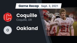 Recap: Coquille  vs. Oakland  2021
