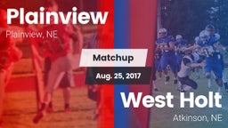 Matchup: Plainview vs. West Holt  2017