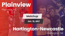 Matchup: Plainview vs. Hartington-Newcastle  2017