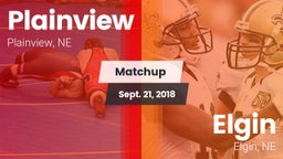 Matchup: Plainview vs. Elgin  2018
