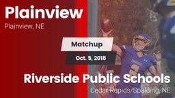 Matchup: Plainview vs. Riverside Public Schools 2018