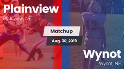 Matchup: Plainview vs. Wynot  2019