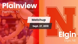 Matchup: Plainview vs. Elgin  2019