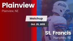 Matchup: Plainview vs. St. Francis  2019