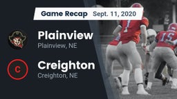 Recap: Plainview  vs. Creighton  2020