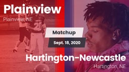 Matchup: Plainview vs. Hartington-Newcastle  2020