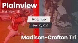 Matchup: Plainview vs. Madison-Crofton Tri 2020