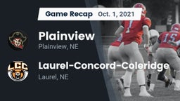 Recap: Plainview  vs. Laurel-Concord-Coleridge  2021