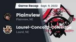 Recap: Plainview  vs. Laurel-Concord-Coleridge  2022