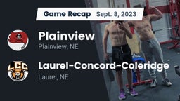 Recap: Plainview  vs. Laurel-Concord-Coleridge  2023