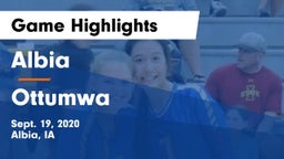 Albia  vs Ottumwa  Game Highlights - Sept. 19, 2020