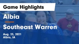 Albia  vs Southeast Warren Game Highlights - Aug. 23, 2021