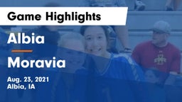 Albia  vs Moravia Game Highlights - Aug. 23, 2021