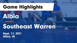 Albia  vs Southeast Warren  Game Highlights - Sept. 11, 2021