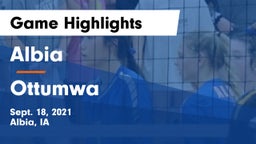 Albia  vs Ottumwa  Game Highlights - Sept. 18, 2021