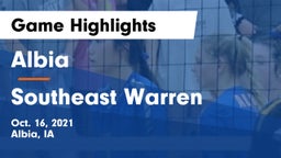 Albia  vs Southeast Warren  Game Highlights - Oct. 16, 2021