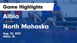 Albia  vs North Mahaska  Game Highlights - Aug. 23, 2022