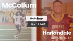 Matchup: McCollum vs. Harlandale  2017