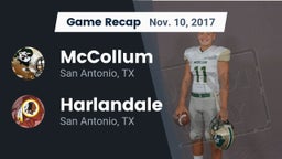 Recap: McCollum  vs. Harlandale  2017