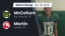 Recap: McCollum  vs. Martin  2019
