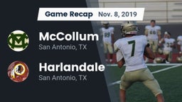 Recap: McCollum  vs. Harlandale  2019