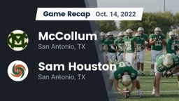 Recap: McCollum  vs. Sam Houston  2022