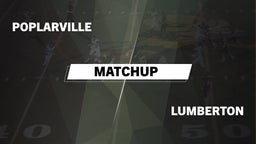 Matchup: Poplarville vs. Lumberton  2016