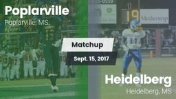 Matchup: Poplarville vs. Heidelberg  2017