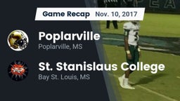 Recap: Poplarville  vs. St. Stanislaus College 2017