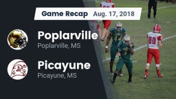 Recap: Poplarville  vs. Picayune  2018