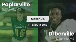 Matchup: Poplarville vs. D'Iberville  2019