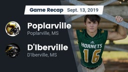 Recap: Poplarville  vs. D'Iberville  2019
